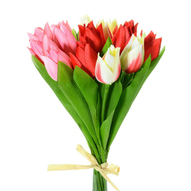 Artificial Silk Tulip Bundle