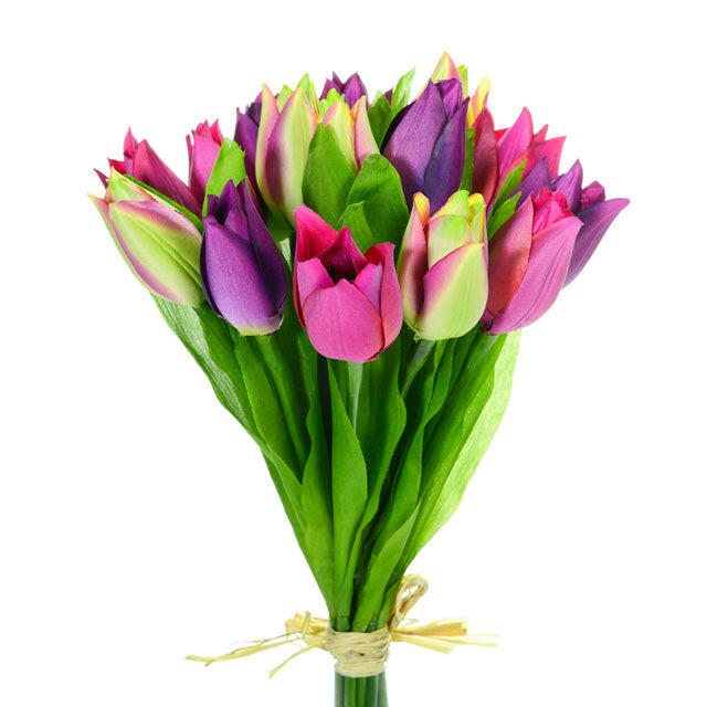 Artificial Silk Tulip Bundle