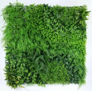 Artificial Wave Exterior Green Wall UV