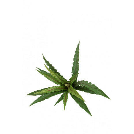 Artificial Bird Nest Bush Fern UV