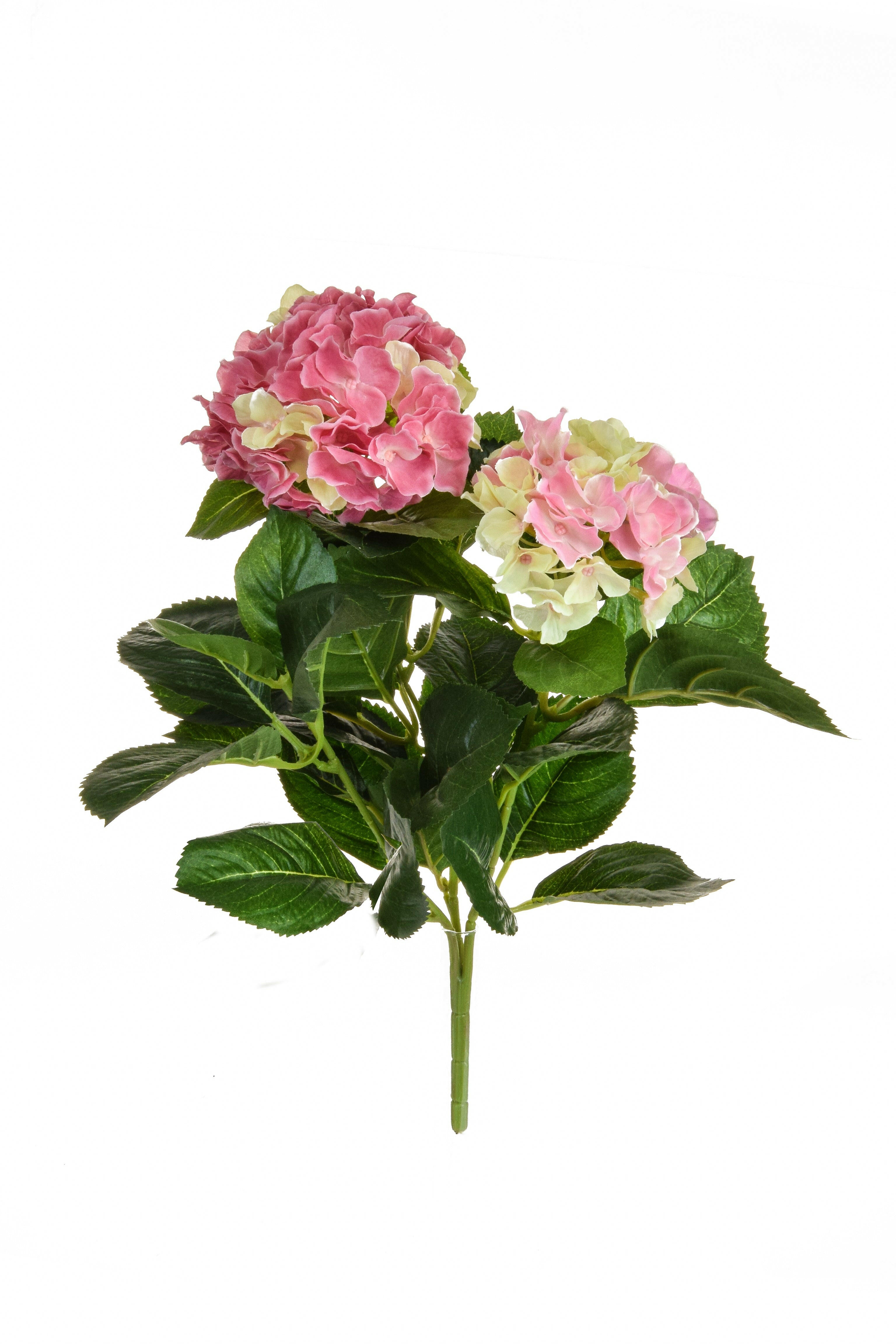 Artificial Silk Hydrangea Bush