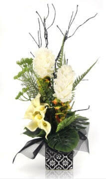 Artificial Field Flower Spray