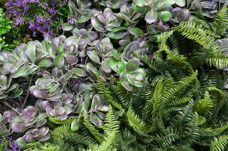 Artificial Green Wall Mixed Mat FR and UV