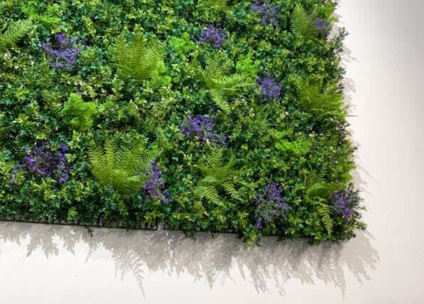 Artificial Green Wall Mixed Mat FR and UV