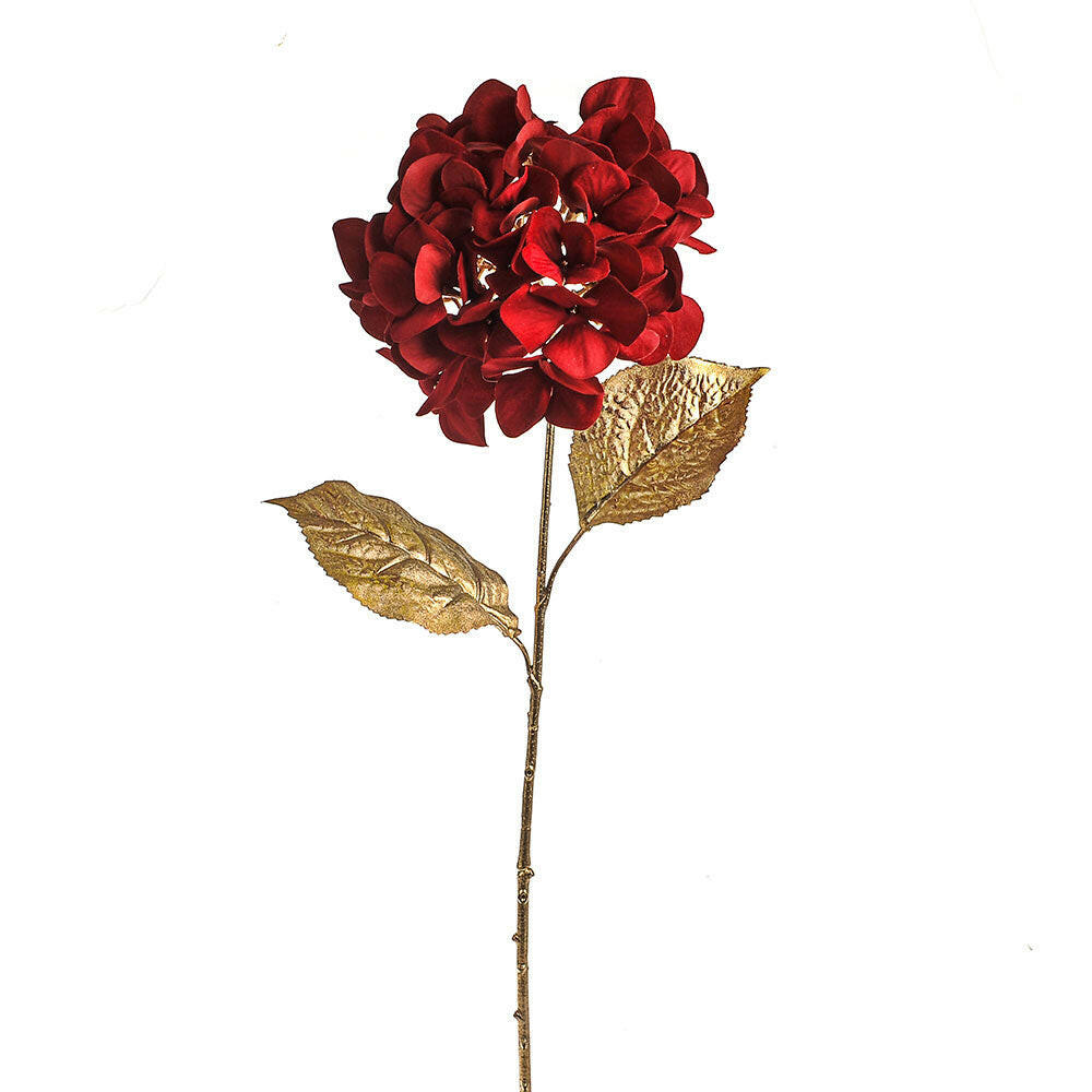 Artificial Silk Lavish Hydrangea Stem
