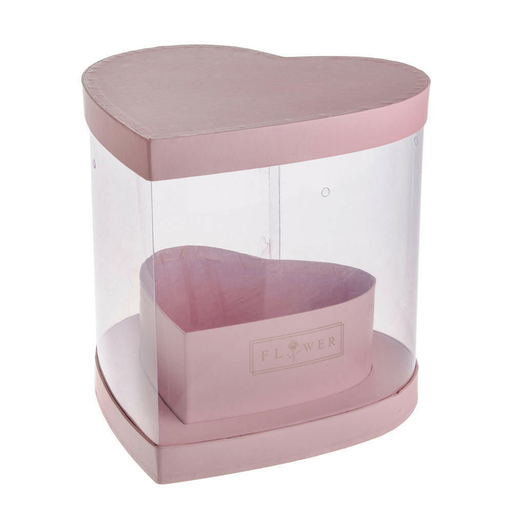 Flower Box Heart Flatpacked