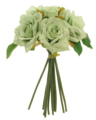 Artificial Silk Mini Tea Rose Hand Tie