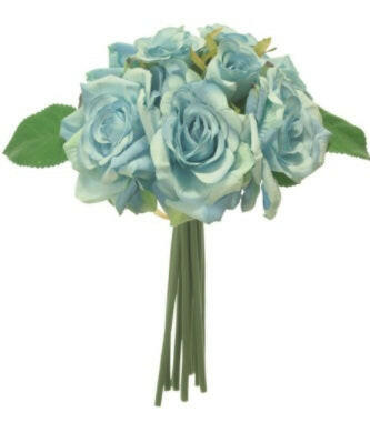 Artificial Silk Mini Tea Rose Hand Tie