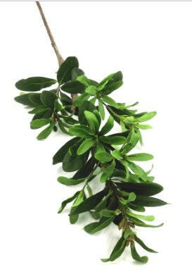 Artificial Lush Camellia Leaf Spray