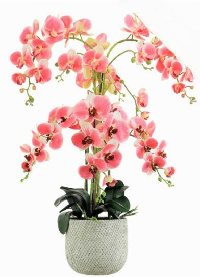 Artificial Silk Phalaenopsis Orchid Grand Arrangement
