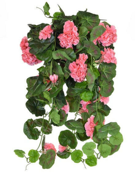 Artificial Silk Geranium Vine FR