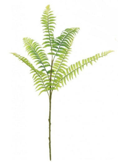 Artificial Ostrich Fern Spray