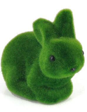 Artificial Moss Bunny (4 Piece)