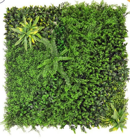 Artificial Greenwall Beadnell Mix Wall Panel FR UV