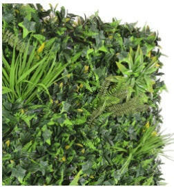 Artificial Greenwall Beadnell Mix Wall Panel FR UV
