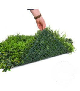 Artificial Greenwall Beadnell Mix Wall Panel FR UV