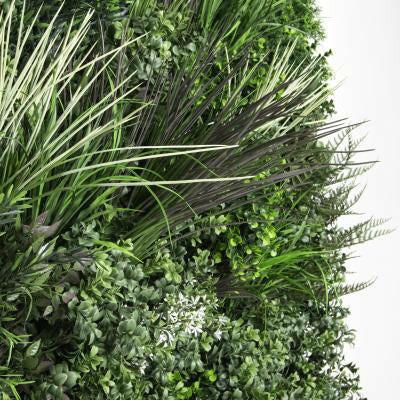 Artificial Green Wall Detchant Mix 100 x 100cm FR UV
