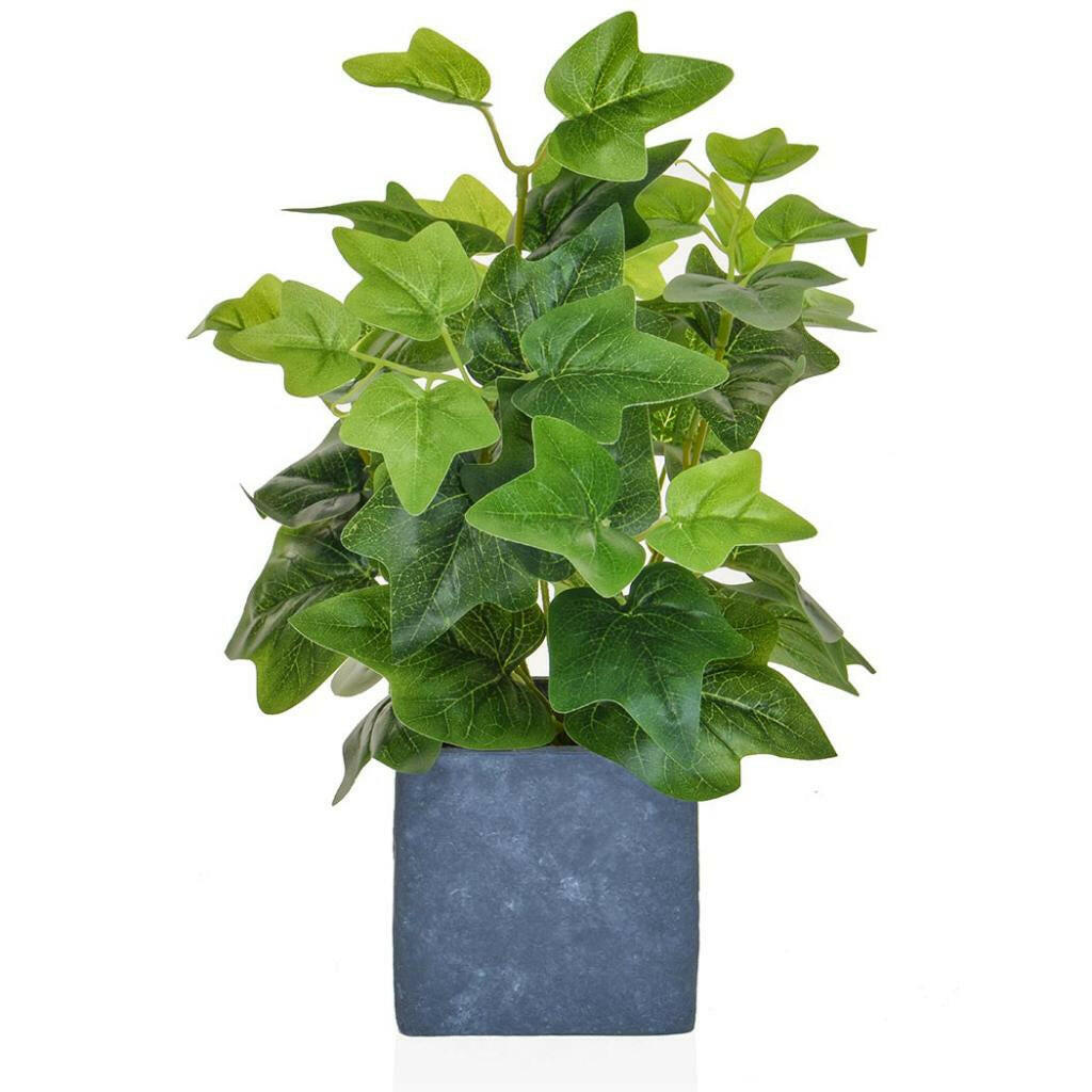Artificial Ivy Spray in Slate Pot