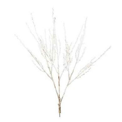 Artificial Frosted Branches 10 Pack