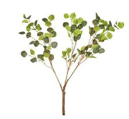 Artificial Silk Eucalyptus Branch