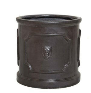 Lion Head Cylinder Planter