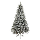 Artificial Snow Tipped Christmas Tree