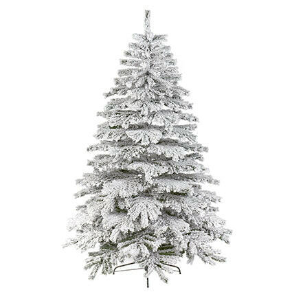 Artificial Flocked Mountain Pine Christmas Tree