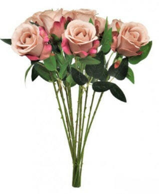 Artificial Silk Celia Rose Bouquet