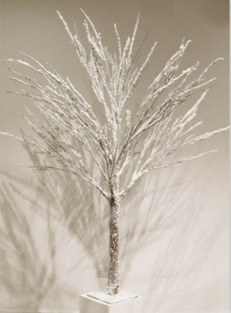 Artificial Snowy Twig Tree