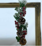 Artificial Large Spruce/ Pinecone / Berry Christmas Spray