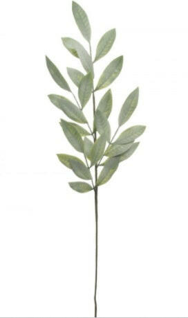 Artificial Frosty Laurel Spray
