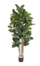 Artificial Silk Ficus Elastica Tree