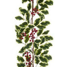 Artificial Christmas Holly Berry Garland