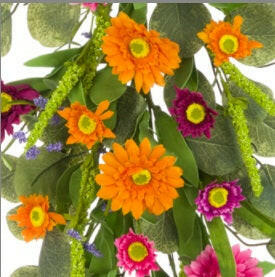 Artificial Silk Gerbera Daisy Mix Teardrop