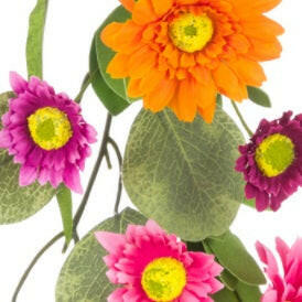 Artificial Silk Gerbera Daisy Mix Garland