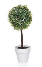 Artificial Topiary Ball Tree Complete with Stone Pot