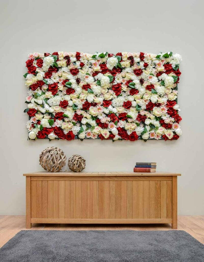 Artificial Flexi Back Green Wall Cheviot 100 x 100cm