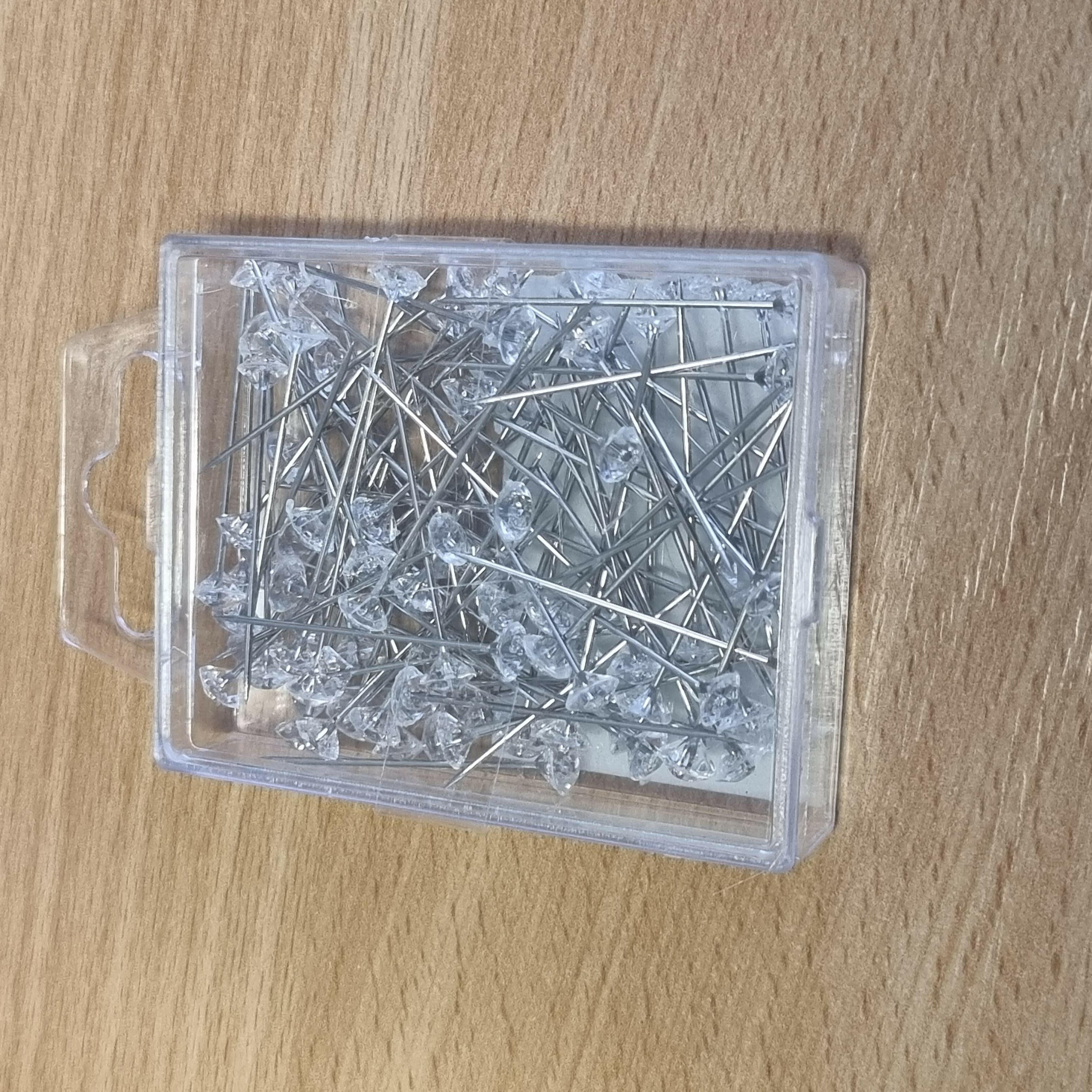 Diamante Pins (100 per Box)