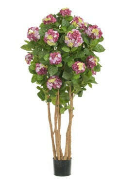 Artificial Silk Hydrangea Tree