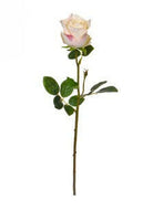 Artificial Silk Rose Single Stem