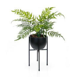 Artificial Ready Planted Fern on Stand