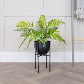 Artificial Ready Planted Fern on Stand