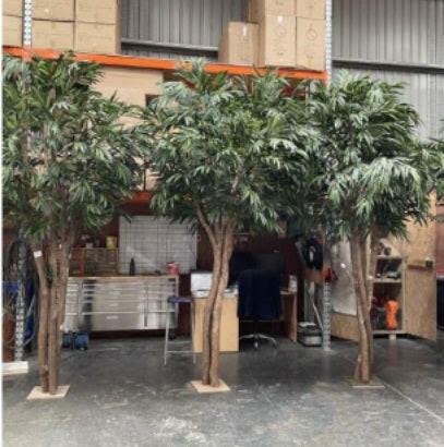 Artificial Bespoke Natural Multi Ficus Longilia Tree