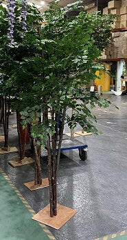 Artificial Bespoke Natural Multi Stem Birch Tree