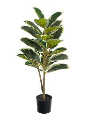 Artificial Silk Rubber Plant