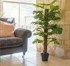 Artificial Silk Split Philodendron 120cm in situ