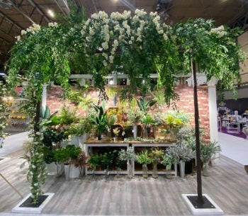 Luxury Artificial Silk Foliage Canopy Tree