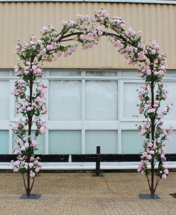 Luxury Artificial Silk Rose Arch Tree