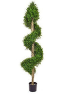 Artificial Topiary Buxus Spiral Tree UV