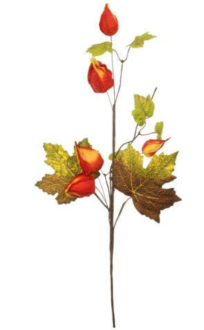 Artificial Silk Autumn Flower Bud